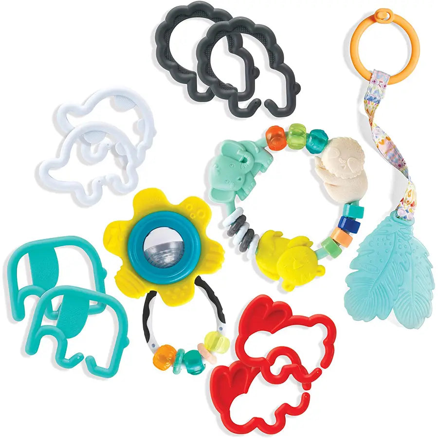 Infantino - Teethers And Rattles Baby Gift Set