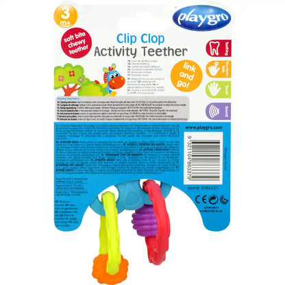 Playgro Clip Clop Activity Teether