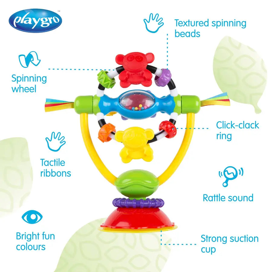 Playgro - High Chair Spinning Toy