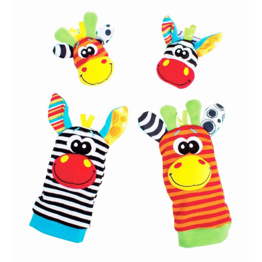 Playgro - Jungle Wrist Rattle And Foot Finder