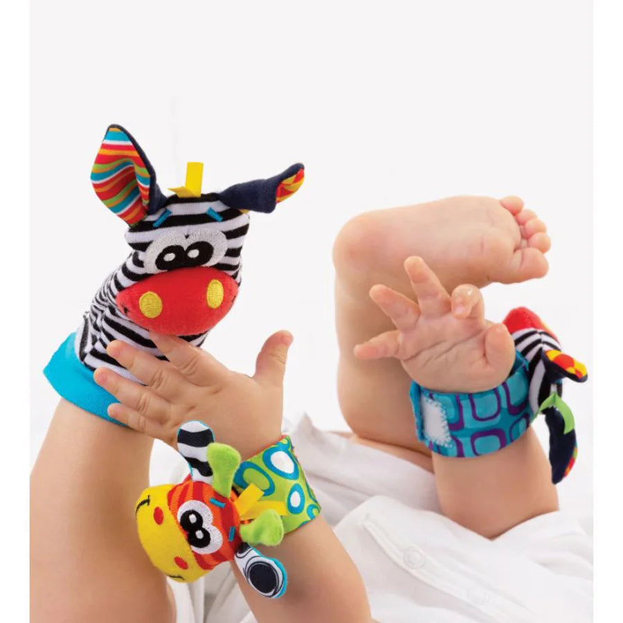 Playgro - Jungle Wrist Rattle And Foot Finder