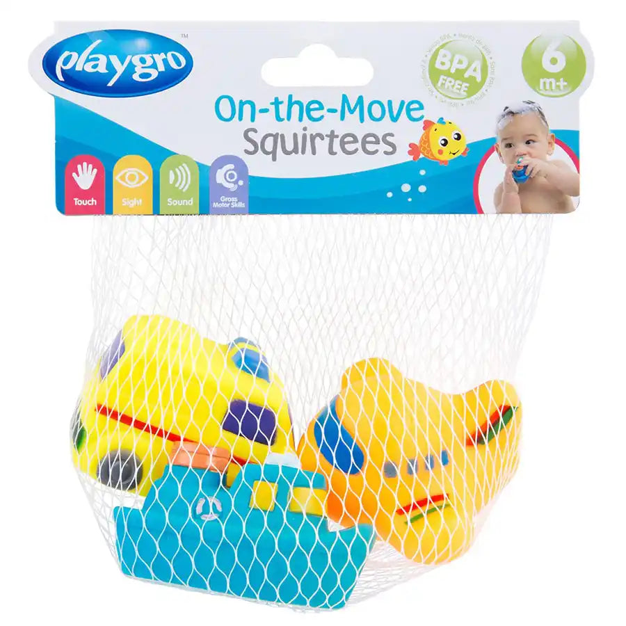 Playgro On The Move Squirtees