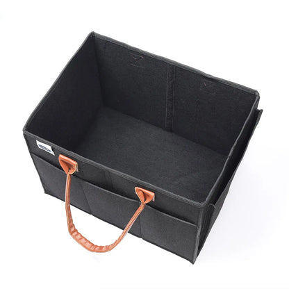 Little Story Diaper Caddy + Pouch - Medium (Black)