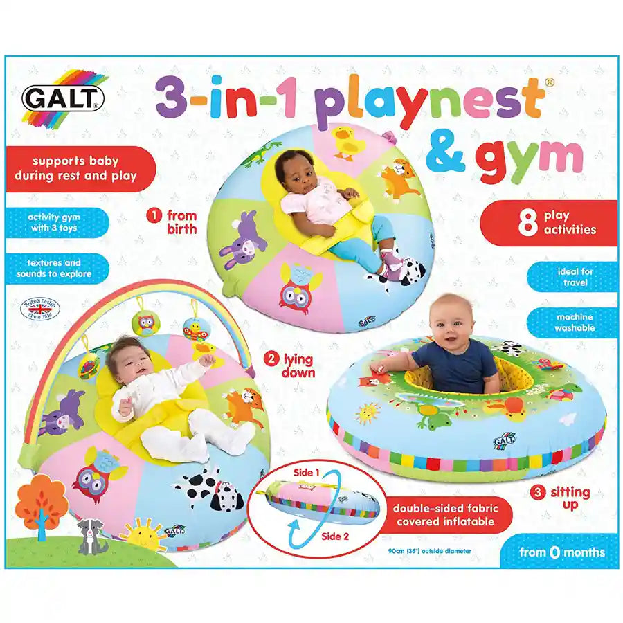 Galt - 3-In-1 Playnest And Gym