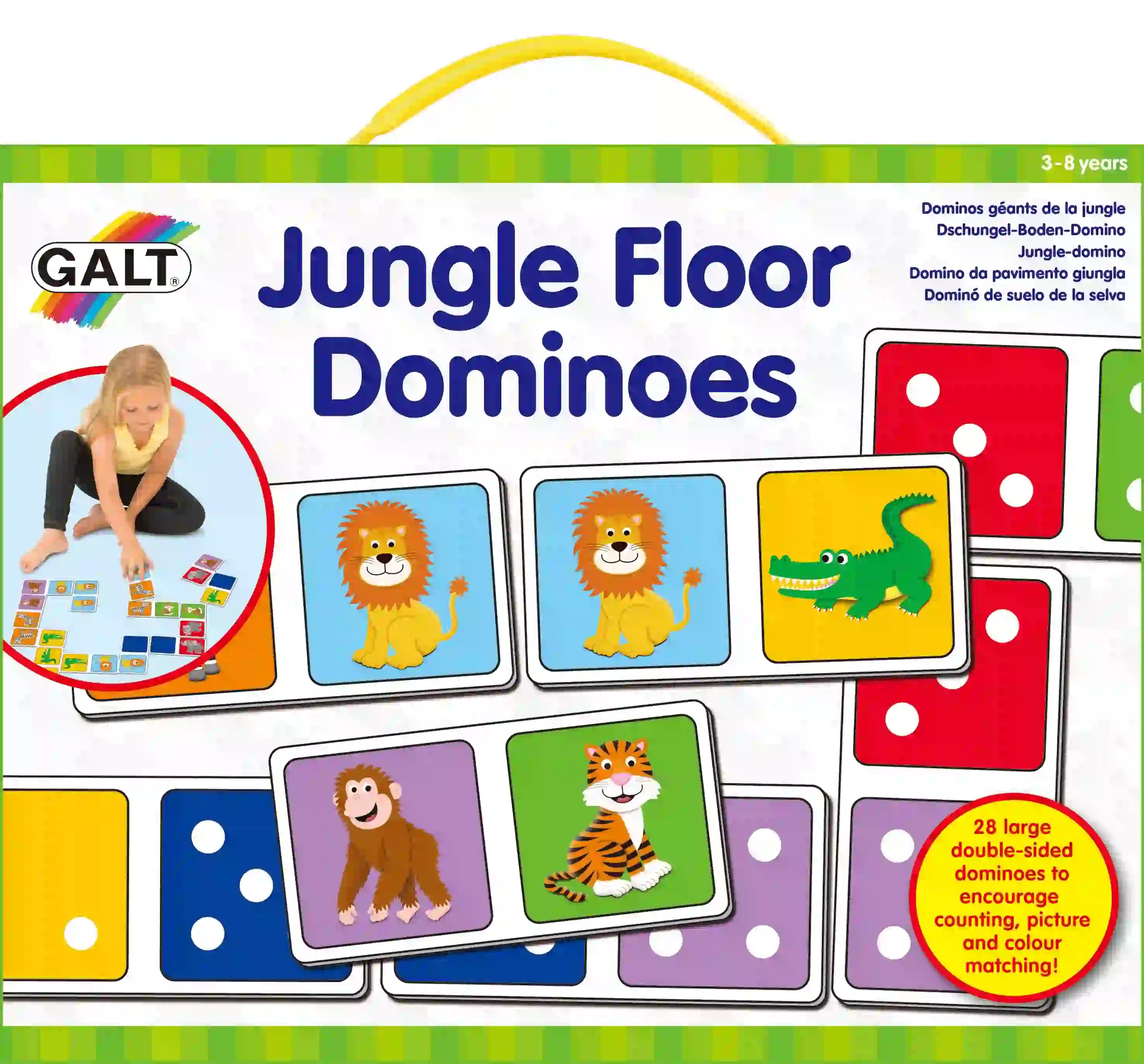 Galt - Jungle Floor Dominoes