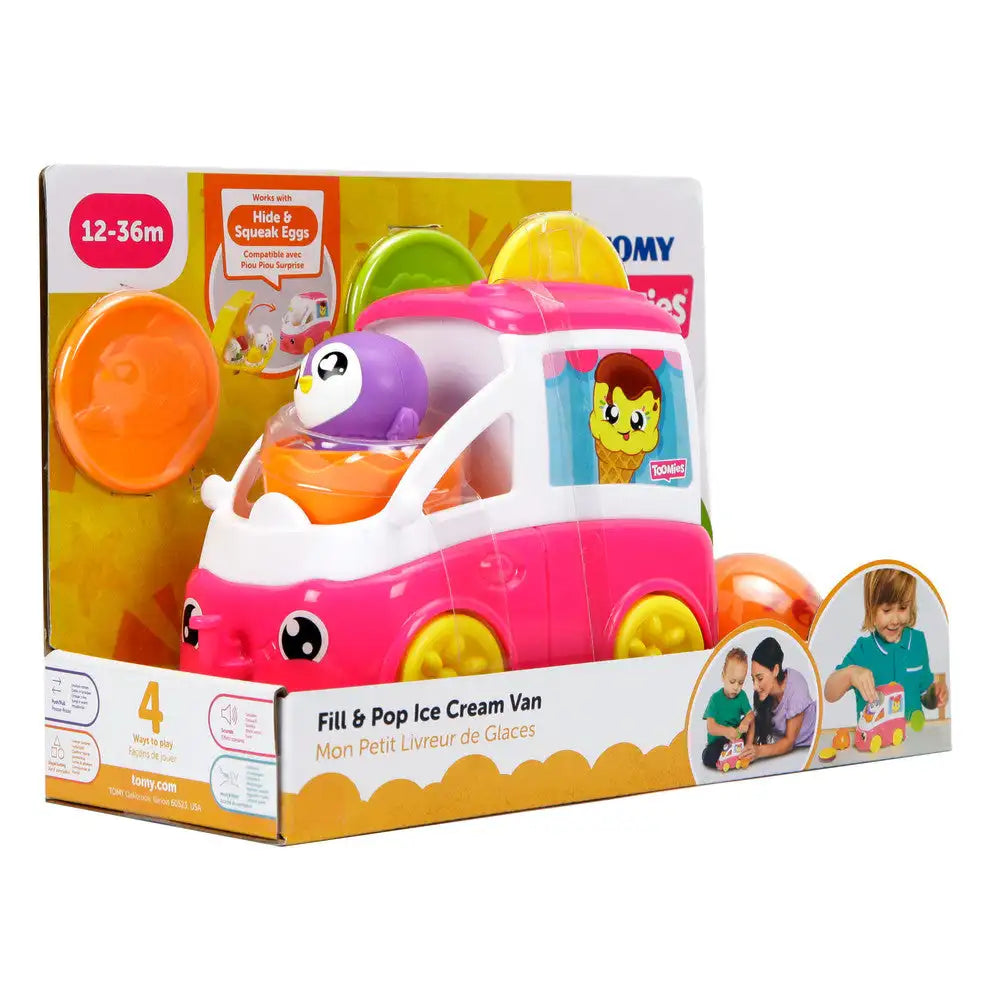 Tomy Toomies Fill And Pop Snack Trucks