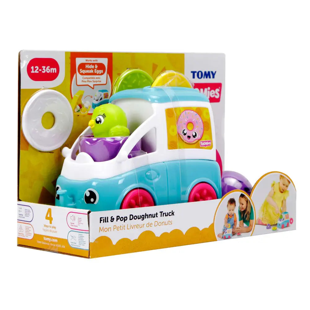 Tomy Toomies Fill And Pop Snack Trucks