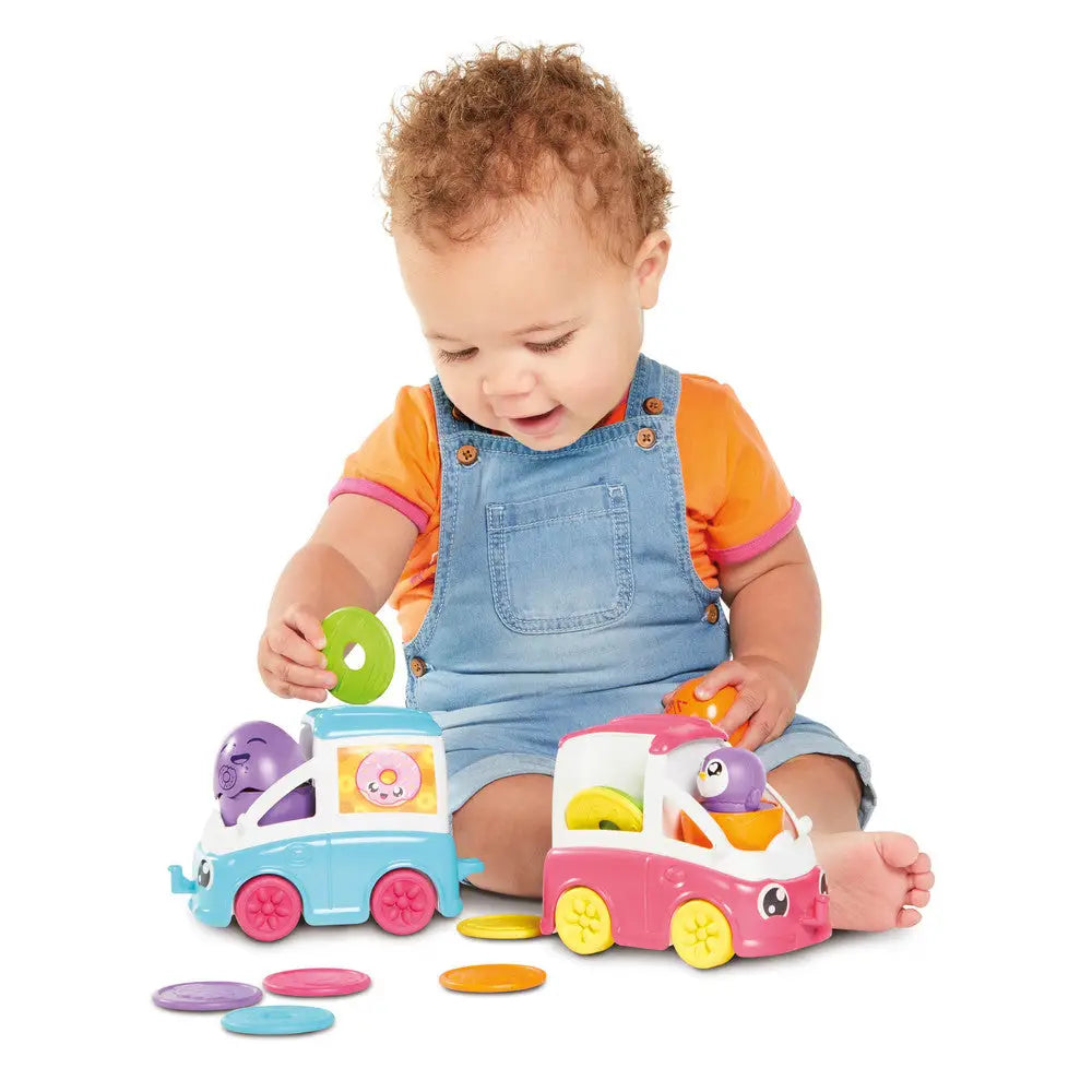 Tomy Toomies Fill And Pop Snack Trucks