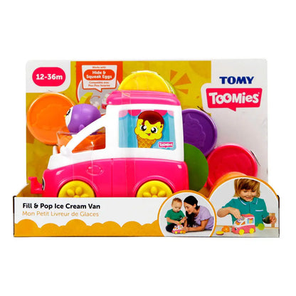 Tomy Toomies Fill And Pop Snack Trucks