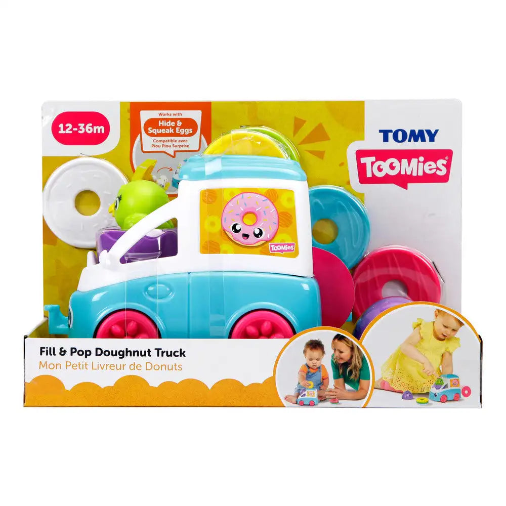 Tomy Toomies Fill And Pop Snack Trucks