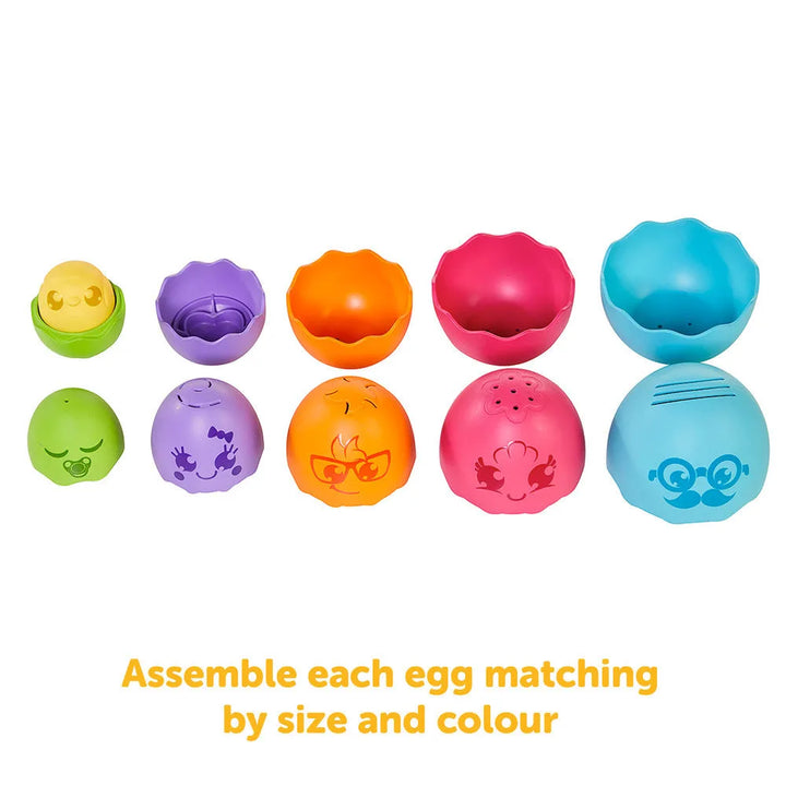 Toomies Hide And Squeak Nesting Eggs Red Best price at