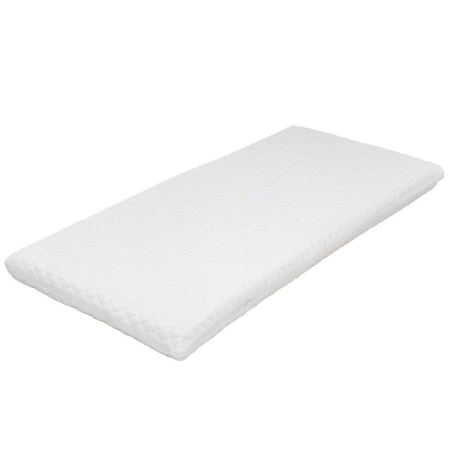 مون - مرتبة سرير أطفال مبطنة - 89x38x3 سم (أبيض) مون - مرتبة سرير أطفال مبطنة - 89x38x3 سم (أبيض)