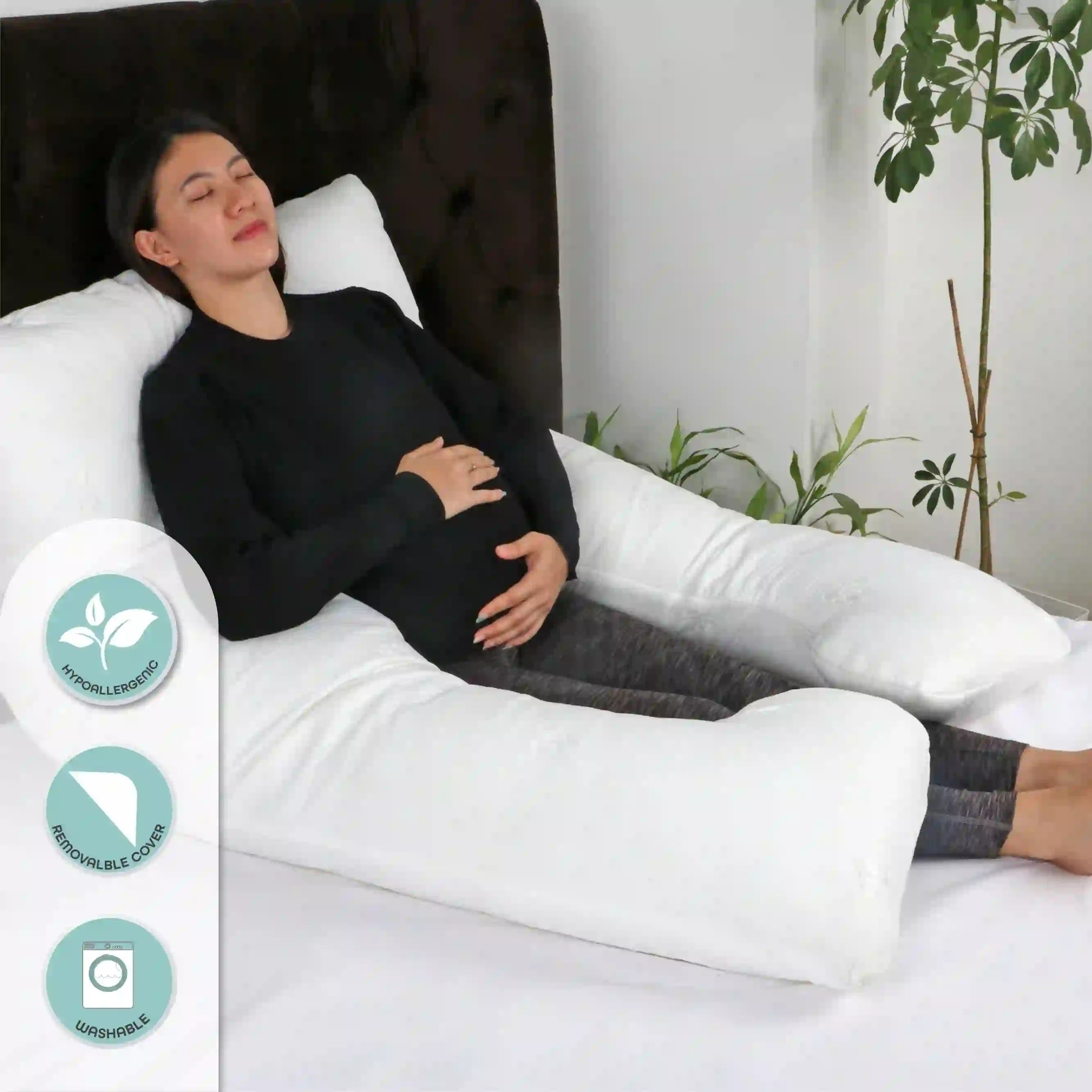 Moon - Full Body Pregnancy Pillow U-Shaped