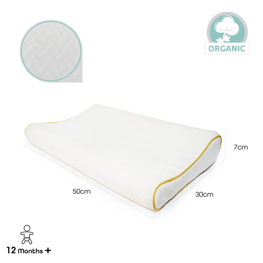 Moon - Organic Cool Pillow (White)