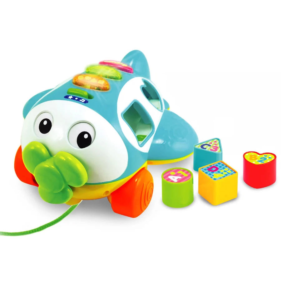 Winfun Sort ÕN Learn Pull Along Plane Winfun Sort ÕN Learn Pull Along Plane