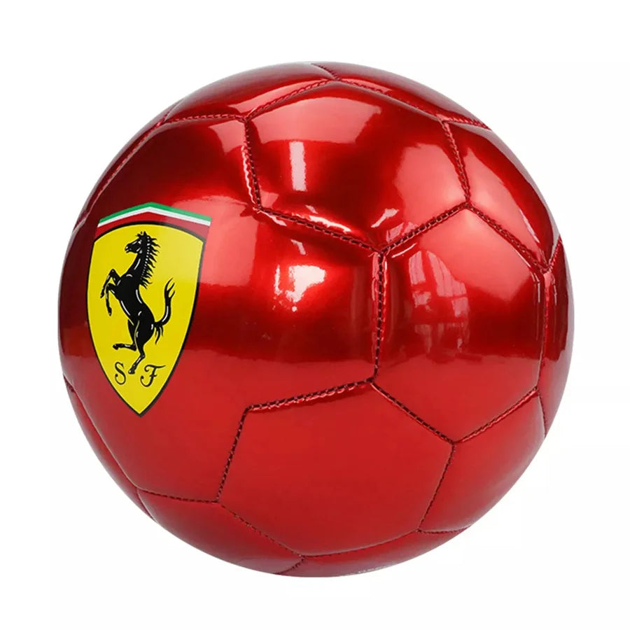 Ferrari - Metallic PVC Soccer Ball - Size 2 (Red)