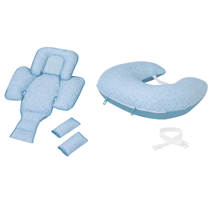 Blue ClevaCushion Nursing Pillow Baby Nest Best price at Halamama Halamama