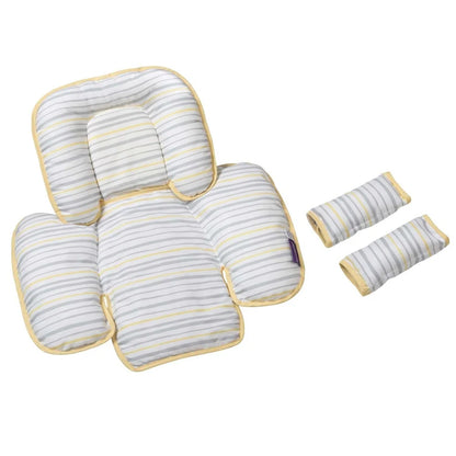 Clevamama ClevaFoam Head, Neck & Body Support (Grey & Yellow)