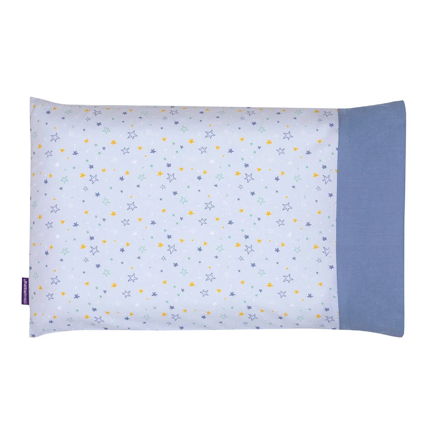 ClevaFoam Pram Pillow Case (Blue)