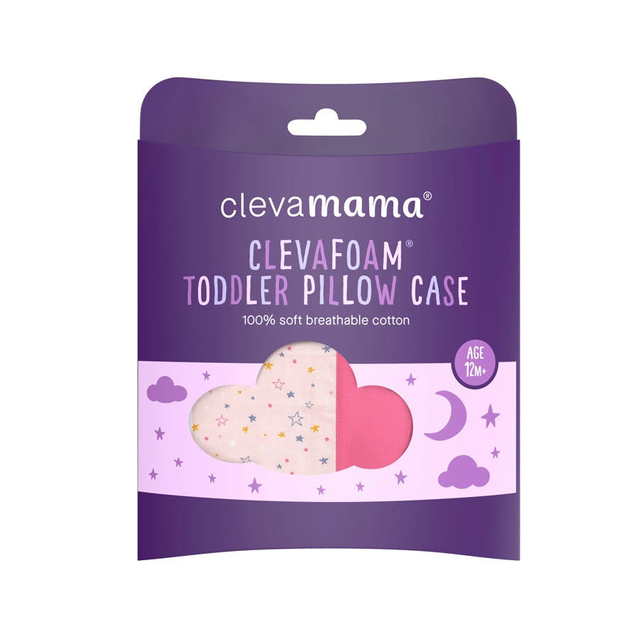 ClevaFoam Toddler Pillow Case (Pink)