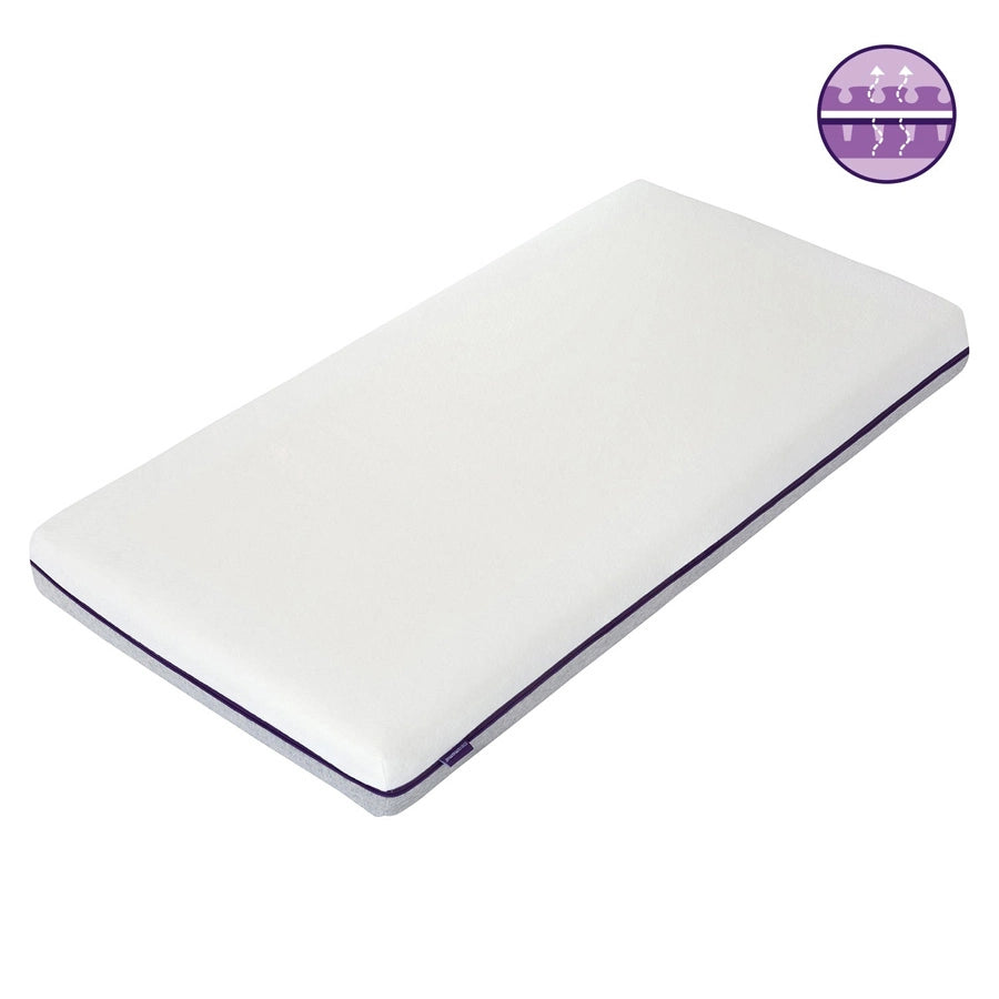 مرتبة دعم ClevaMama AirGo مقاس 60 × 120 × 11 سم - حجم المهد مرتبة دعم ClevaMama AirGo مقاس 60 × 120 × 11 سم - حجم المهد