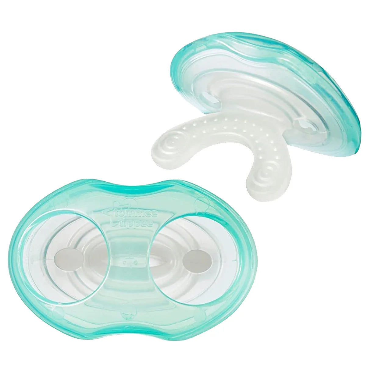 Tommee Tippee Closer to Nature Teether Stage1 - 3m+ Pack of 2 (Green)