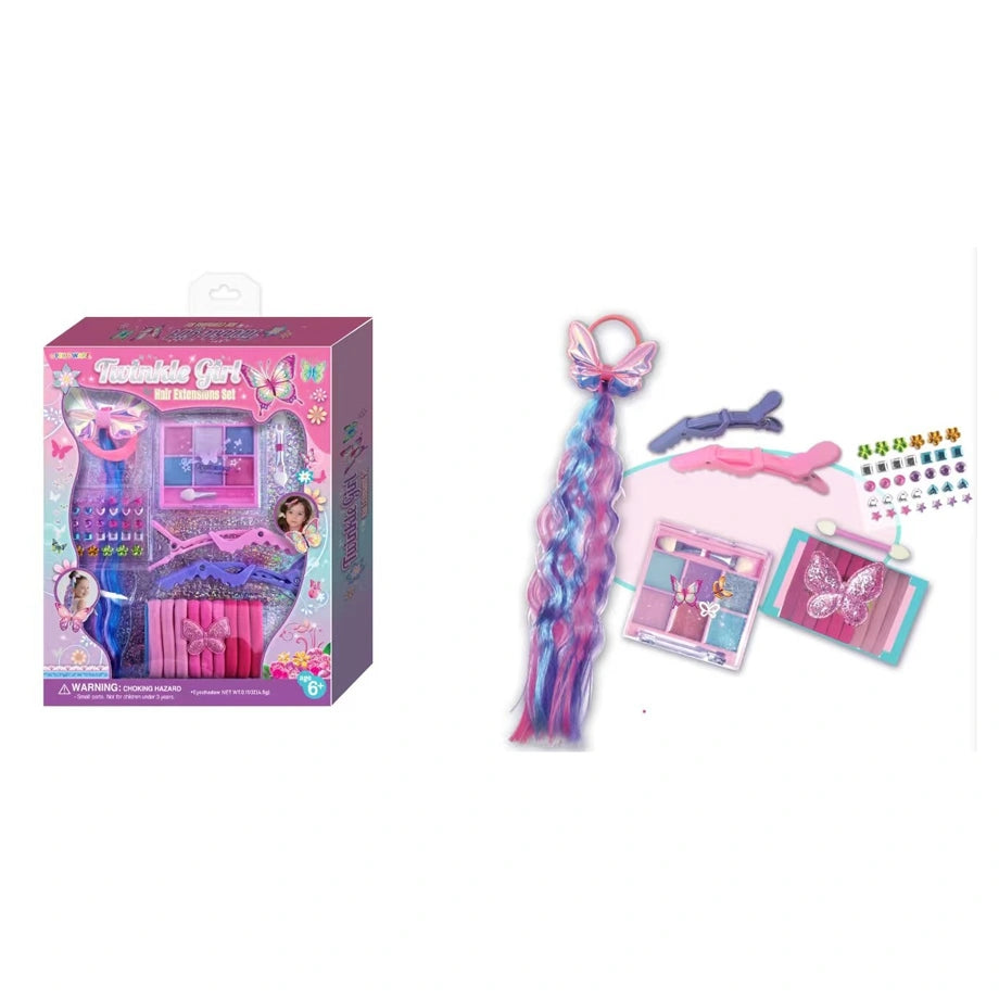 Pecoware Twinkle Girl Hair Extension Set