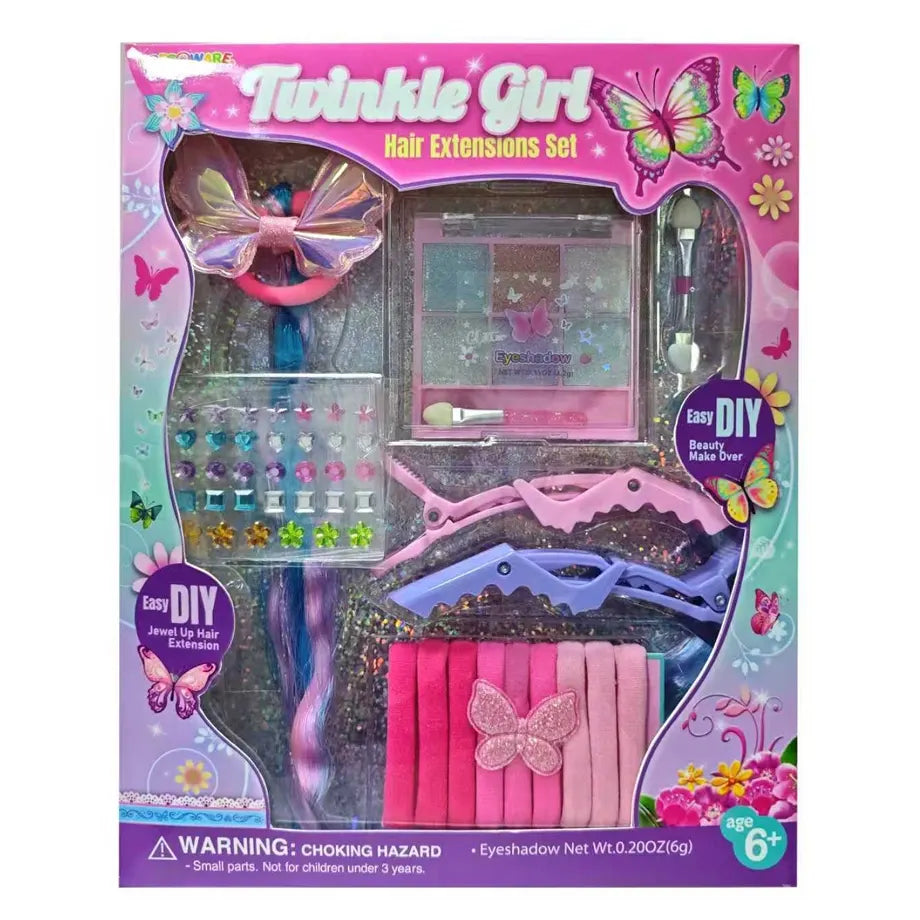 Pecoware Twinkle Girl Hair Extension Set