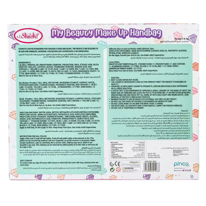 Shush My Beauty Makeup Handbag