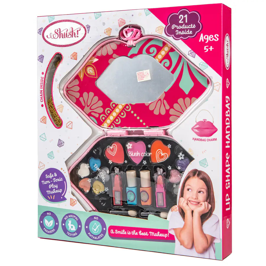 Shush Lip Shape Makeup Handbag