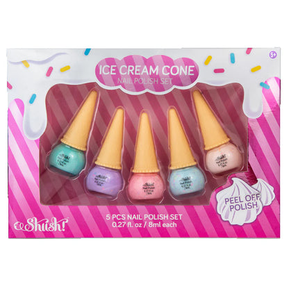 Shush Ice Cream Water Nail Polish 5pcs