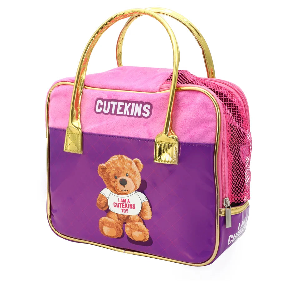 Funville Cutekins Bear Cub With Carry Case