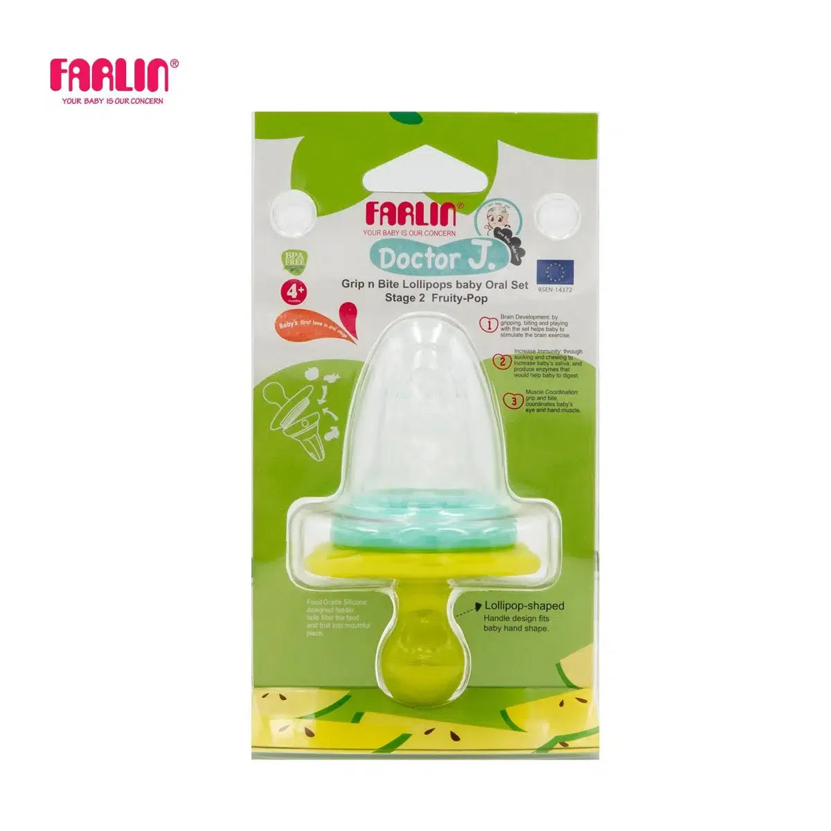 Farlin Hygienic Oral Set-Fruity (Assorted)