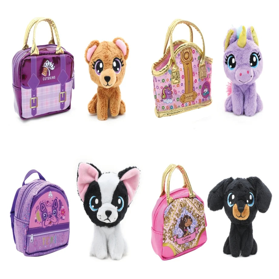 Funville Cutekins Mini Pets In Bags 4 Assorted