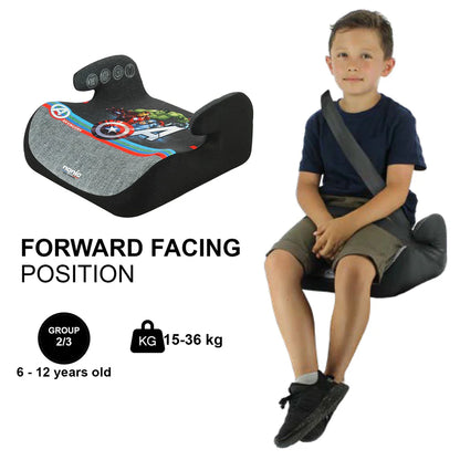 Nania Topo Kids Booster Car Seat For Group 2/3 (Avengers)