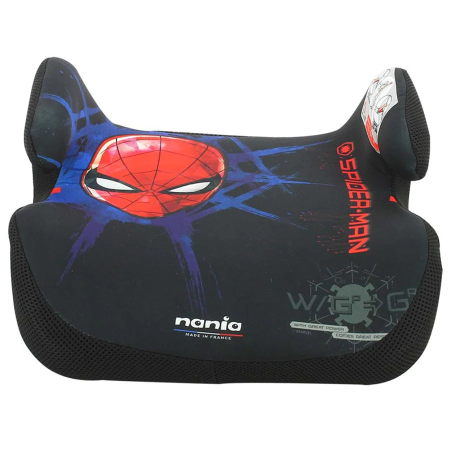 Nania Topo Kids Booster Car Seat For Group 2/3 - Spiderman