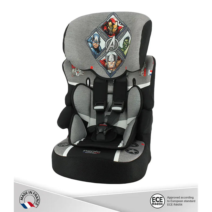 Nania Avengers Heroes Beline Carseat For Group 1/2/3 (Grey)