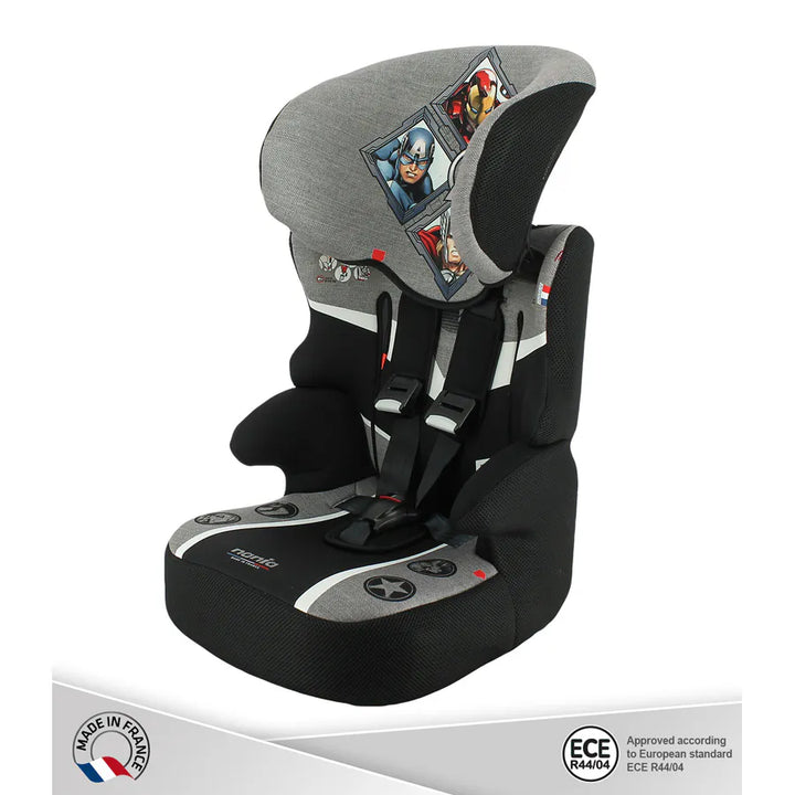 Nania Avengers Heroes Beline Carseat For Group 1/2/3 (Grey)