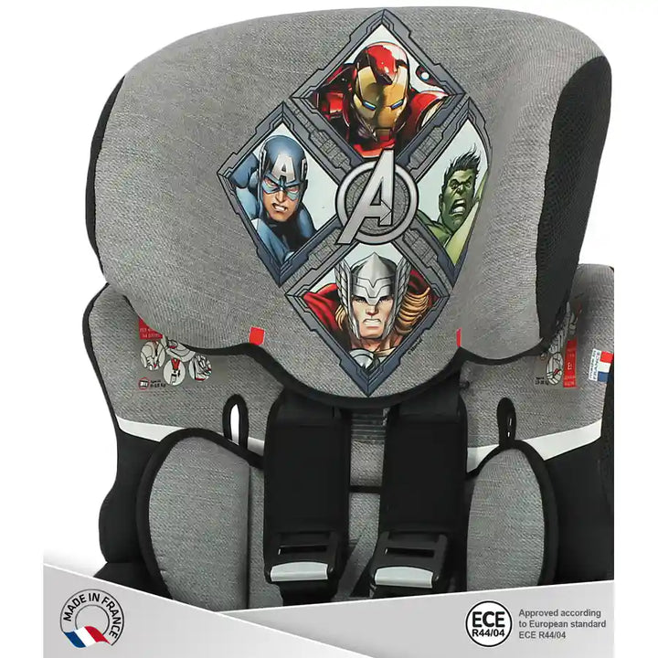 Nania Avengers Heroes Beline Carseat For Group 1/2/3 (Grey)