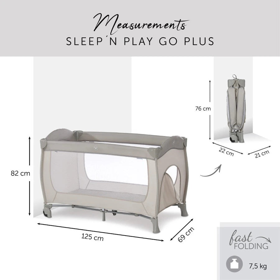 Hauck Sleep'n Play Go Plus (Beige)