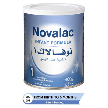 Novalac 1 Infant Milk Formula (0–6 Months, 400g)