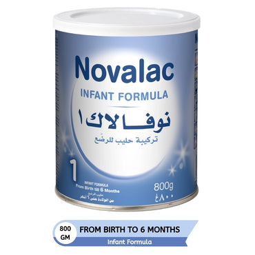 Novalac 1 Infant Milk Formula (0–6 Months, 800g)