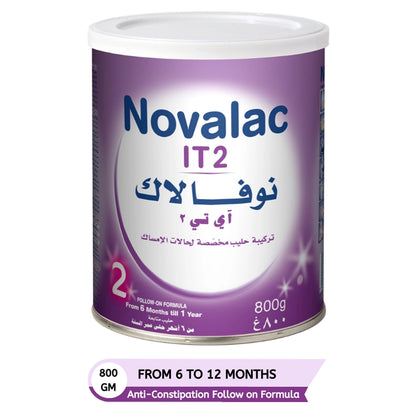 Novalac IT2 Anti Constipation Follow On Formula (From 6 Months Onwards, 800g)