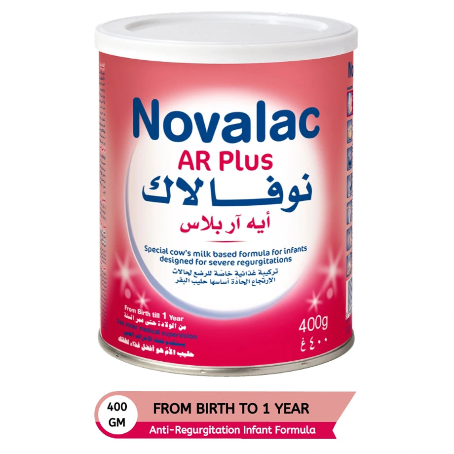 Novalac AR Plus Anti Regurgitation Infant Milk Formula (0–12 Months, 400g)
