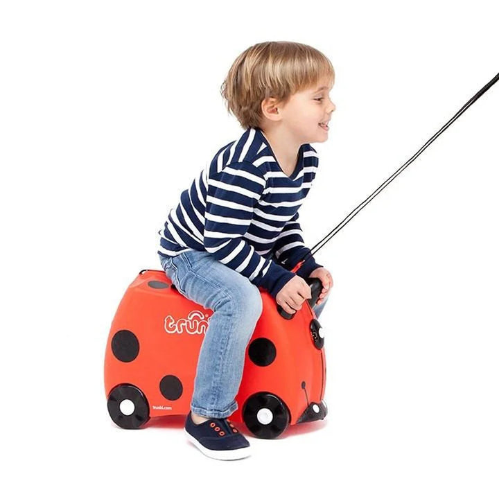 Trunki Ride-on Luggage - Harley the Ladybug