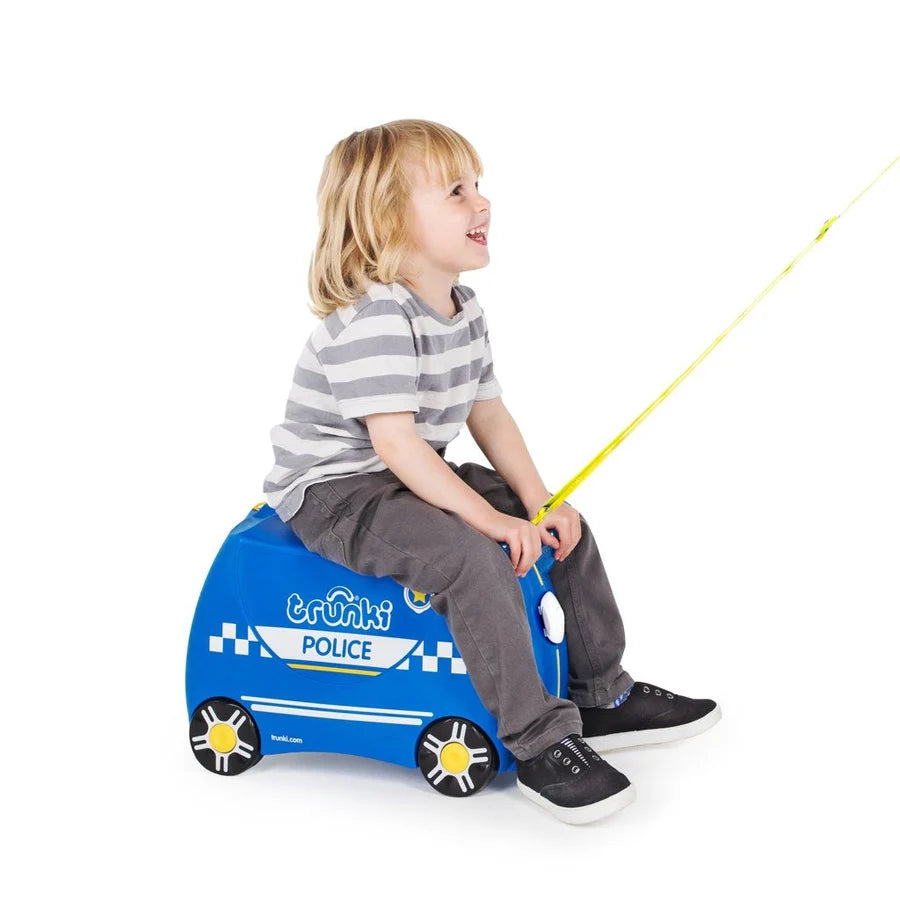 Trunki Ride-on Luggage - Percy the Police Car