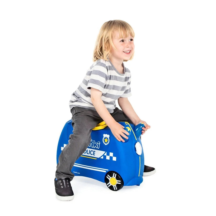 Trunki Ride-on Luggage - Percy the Police Car