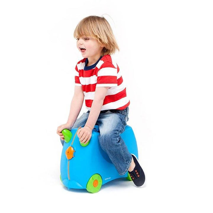 Trunki Ride-on Luggage - Terrance (Blue)