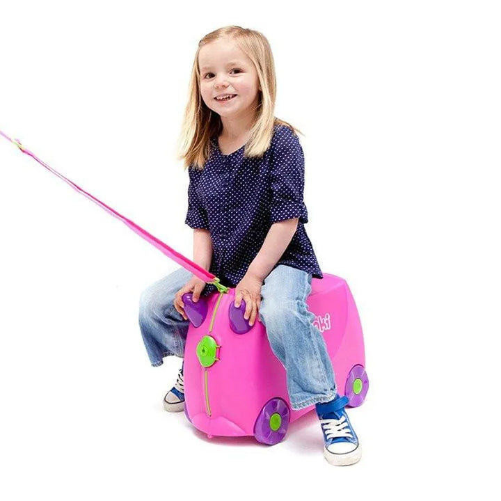 Trunki Ride-on Luggage - Trixie (Pink)