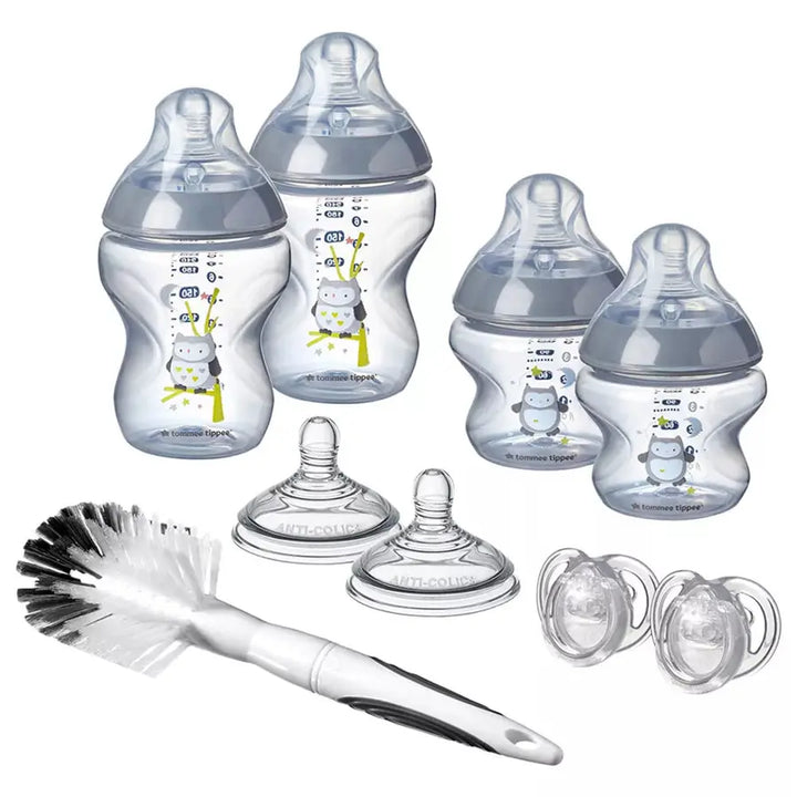 Tommee Tippee Closer to Nature Feeding Bottle Kit, Starter Set - Boy